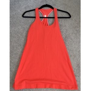 Orange/Red Lulu lemon tank top